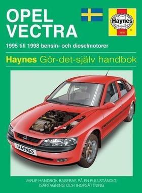 [预订]Opel Vectra (1995 - 1998) Haynes Repair Manual (svenske utgava) 9780857335982