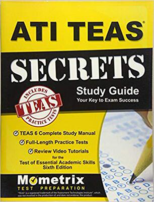 【预售】Ati Teas Secrets Study Guide: Teas 6...