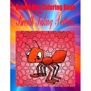 Coloring Book Mandalas Grown 9781534727748 Patterns Ups Taking 预订 Breath