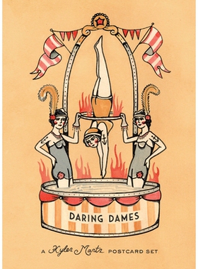 预订 Daring Dames: A Kyler Martz Postcard Set 大胆的女士明信片: 9781632172488