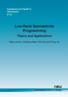 [预订]Low-Rank Semidefinite Programming 9781680831368