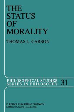 预订 The Status of Morality