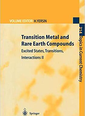 【预订】Transition Metal and Rare Earth Compounds 9783642087578