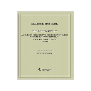 预订 Die Lebenswelt