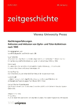 预订 Nachkriegserfahrungen: Exklusion und Inklusion von Opfer- und Täter-Kollektiven nach 1945 战后经验：1945 年后受害