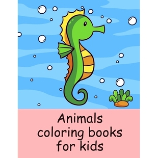 预订 Pages Adorable with Funny for Children Boys books kids Coloring and image Kids coloring Animals