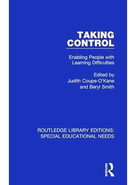 预订 Taking Control: Enabling People with Learning Difficulties 控制：使有学习困难的人: 9781138596504