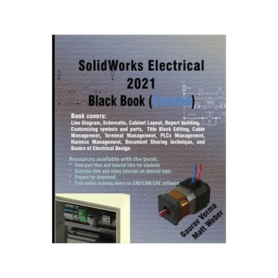 [预订]SolidWorks Electrical 2021 Black Book (Colored) 9781774590164