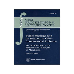 [预订]Stable Marriage and Its Relation to Other Combinatorial Problems 9780821806036
