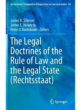 预订 The Legal Doctrines of the Rule of Law and the Legal State (Rechtsstaat) 法律与法治国家规则的法律教义: 978331905584