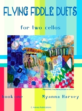预订 Flying Fiddle Duets for Two Cellos, Book One: 9781635231144