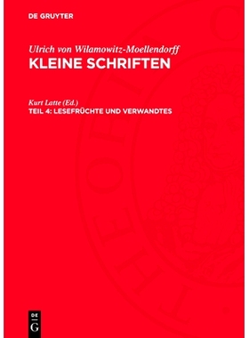 预订 Lesefrüchte und Verwandtes: 9783112729380