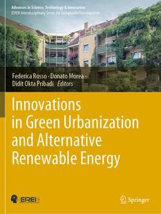 Urbanization 预订 Energy 9783031073830 Alternative and Green Innovations Renewable