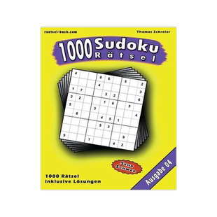 [预订]1000 Sudoku Ratsel 04: Schwere 9x9 Sudoku Mit Losungen, Ausgabe 04 9781539359586