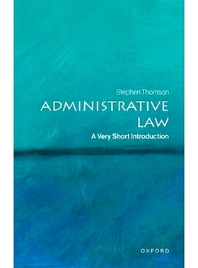 预订 Administrative Law: A Very Short Introduction: 9780198882176