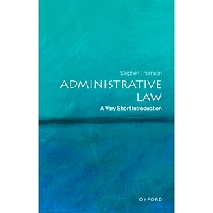 Law Very Short 9780198882176 预订 Introduction Administrative