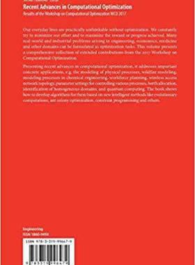 【预售】Recent Advances in Computational Optimization