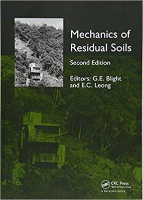 【预售】Mechanics of Residual Soils, Second Edition