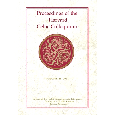 预订 Proceedings of the Harvard Celtic Colloquium, 41: 2022: 9780674295780