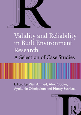 【预订】Validity and Reliability in Built Environment Research 9780367197803