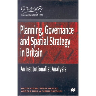 预订 Planning, Governance and Spatial Strategy in Britain: An Institutionalist Analysis: 9780333773178