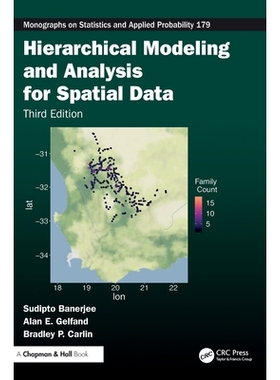 预订 Hierarchical Modeling and Analysis for Spatial Data: 9781032508559