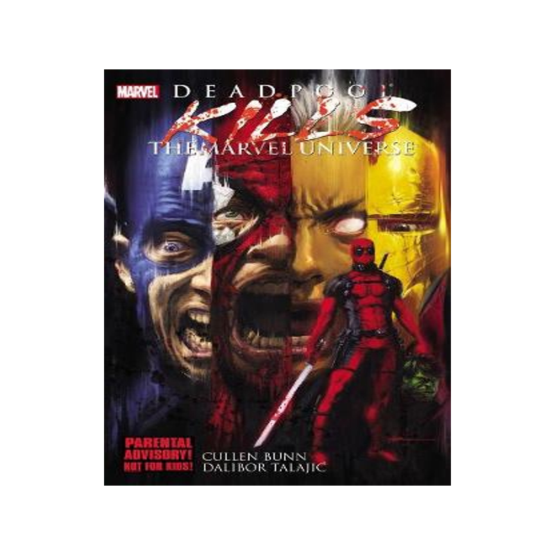 现货 死侍大战漫威宇宙 英文原版 全彩漫画 死侍金刚狼美队 Deadpool Kills The Marvel Universe