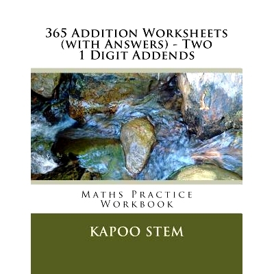 预订 365 Addition Worksheets (with Answers) - Two 1 Digit Addends: Maths Practice Workbook: 9781515316763