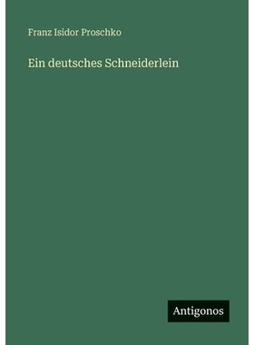 预订 Ein deutsches Schneiderlein: 9783563964569