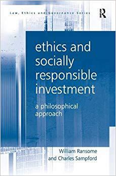【预售】Ethics and Socially Responsible Investment