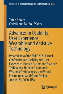 【预订】Advances in Usability, User Experience, Wearable and Assistive Technology