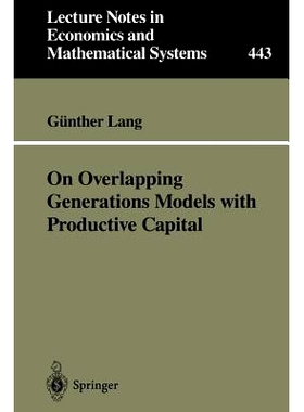 预订 On Overlapping Generations Models with Productive Capital: 9783540616030