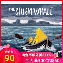 英文原版 浴缸里的鲸鱼 Benji Davies绘本 精装 The Storm Whale