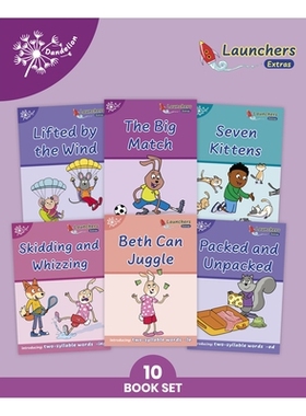 预订 Phonic Books Dandelion Launchers Extras Stages 16-20: Simple two-syllable words and suffixes Phonic Books Dandelion