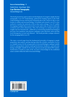 预订 Cryo-Electron Tomography: Structural Biology in situ: 9783031511738