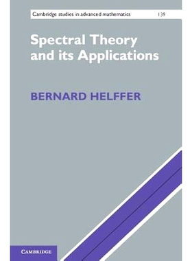 预订 Spectral Theory and its Applications 谱理论及其应用: 9781107032309