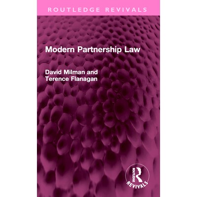 预订 Modern Partnership Law 现代合伙法（重印版）: 9781032350189