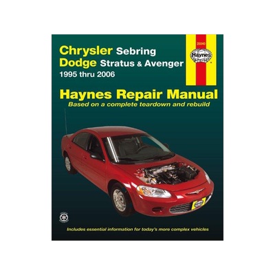 [预订]Chrysler Sebring, Dodge Stratus & Avenger 1995 thru 2006 9781620920015