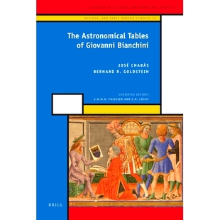 预订 The Astronomical Tables of Giovanni Bianchini 乔瓦尼比安基尼天文表: 9789004176157