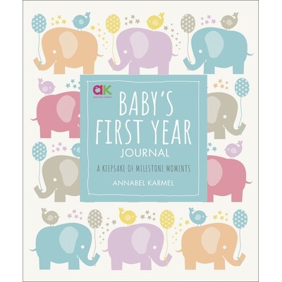 预订 Baby’s First Year Journal: A Keepsake of Milestone Moments 宝宝*年成长记录册：珍藏成长里程碑时刻: 9780241365601
