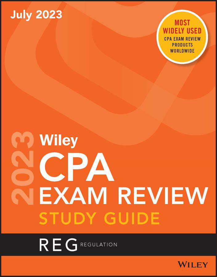 [预订]Wiley’s Cpa July 2023 Study Guide: Regulation 9781394203352