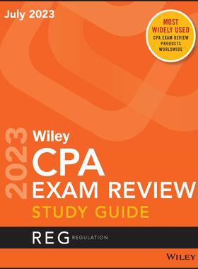 [预订]Wiley’s Cpa July 2023 Study Guide: Regulation 9781394203352