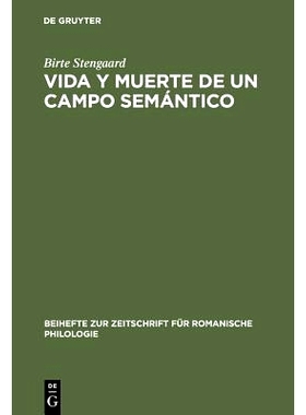 预订 Vida y Muerte de un Campo Semántico: Un estudio de la evolución semántica de los verbos latinos stare, sedere e