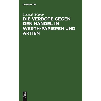 Ein Commentar zu den Verordnungen vom 19
