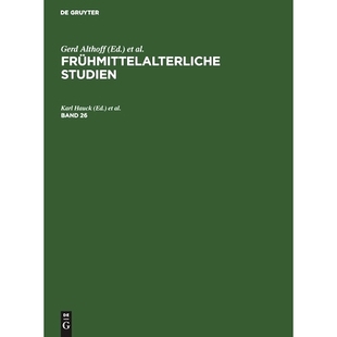 Hauck Studien Bd. 9783112417676 预订 Fmst Frühmittelalterliche