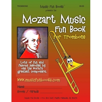 预订 Mozart Music Fun Book for Trombone: 9781652872207