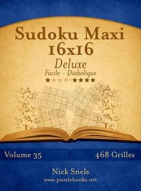 [预订]Mega Sudoku 16x16 Luxus - Extrem Schwer - Band 56 - 468 Ratsel 9781511909587
