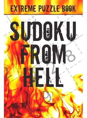 预订 Sudoku From Hell: Extreme Puzzle Book Adult, Very Hard Sudoku Puzzle Books, The Hardest Sudoku Ever, The Huge Book