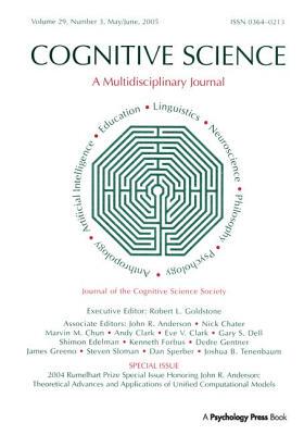 【预订】2004 Rumelhart Prize Special Issue Honoring John R. Anderson