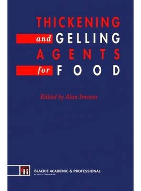 预订 Thickening & Gelling Agents Food: 9780751400939